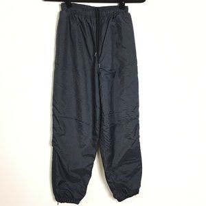 Great Land Winter Snow Black Lined Warm Youth Pants L (10-12)